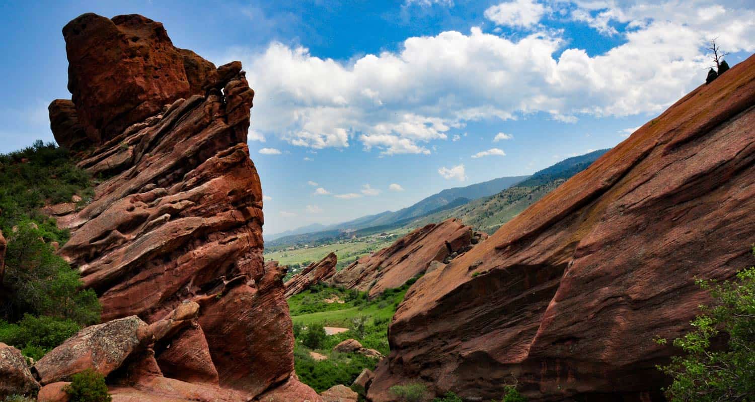 Red rock hiking near Denver